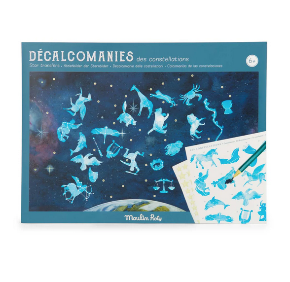 L'Explorateur - Sky Chart with Stickers by Moulin Roty