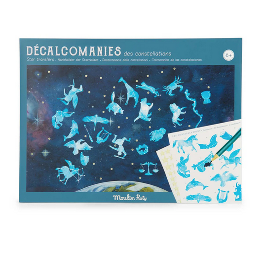 L'Explorateur - Sky Chart with Stickers by Moulin Roty