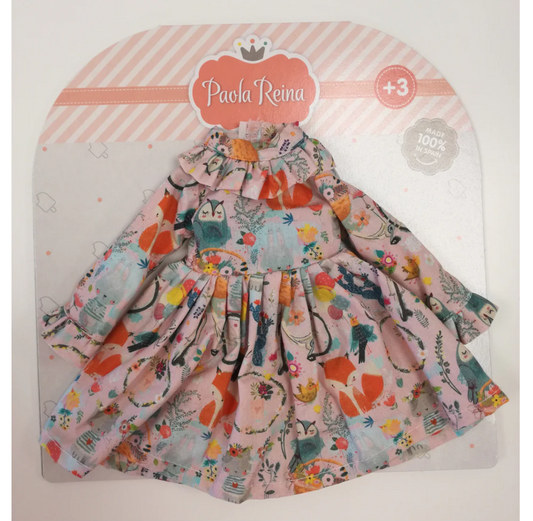 Las Amigas Doll Clothing - Walk in the Forest dress - Paola Reina - Minikane