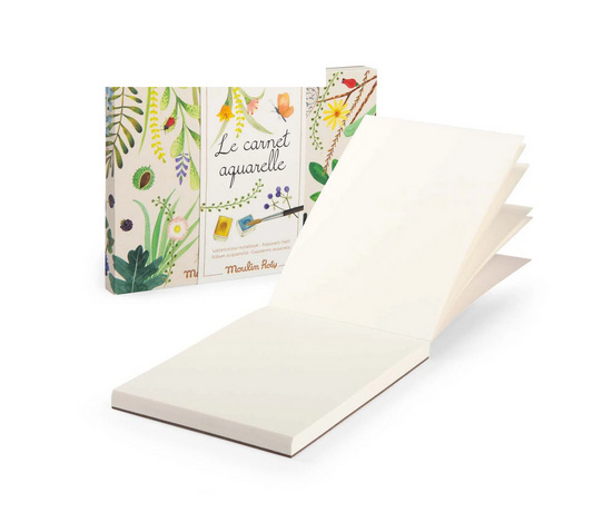 Le Botaniste - Watercolour Notebook by Moulin Roty