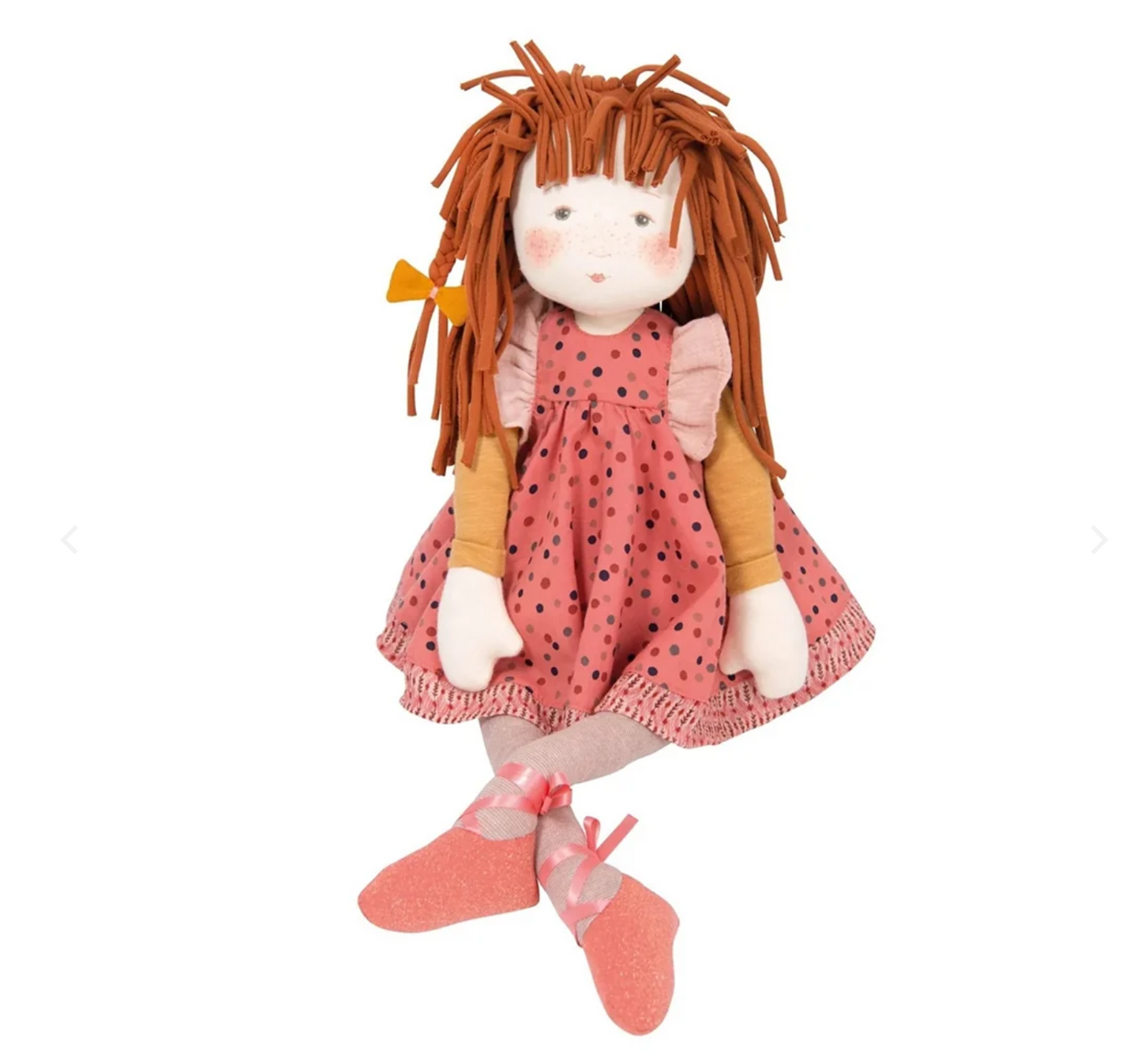 Les Rosalies - Anemone Rag Doll (57cm)  By Cecile Blindermann and Moulin Roty