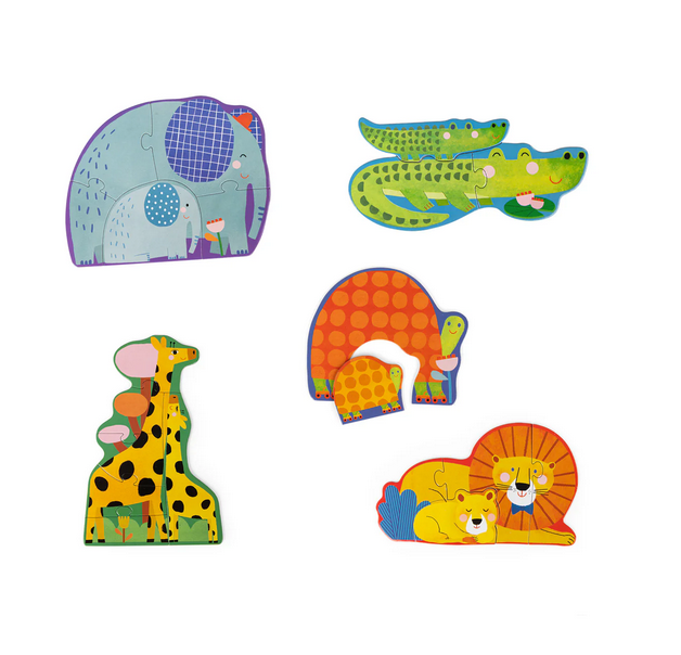 Les Toupitis - Progressive Puzzles by Moulin Roty