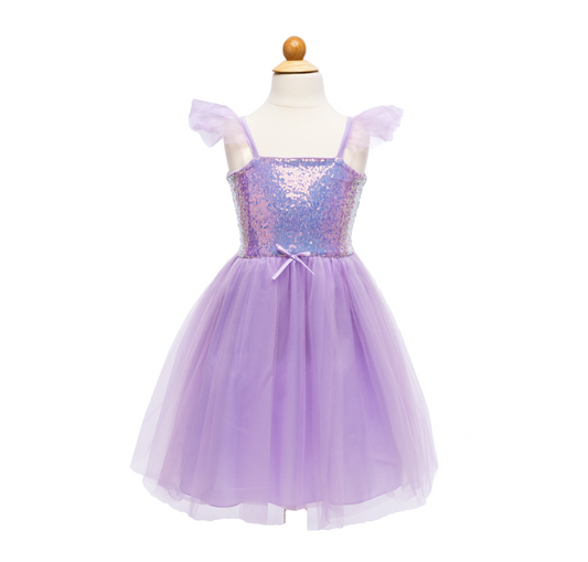 Lilac Sequins Princess Dress by Great Pretenders