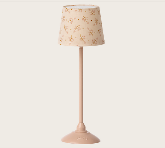 Maileg - Miniature Floor Lamp,  Powder