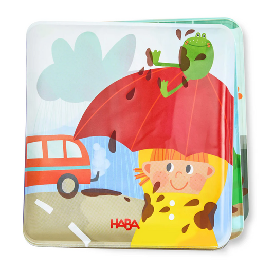 HABA Magic Muddy Day Color Changing Bath Book