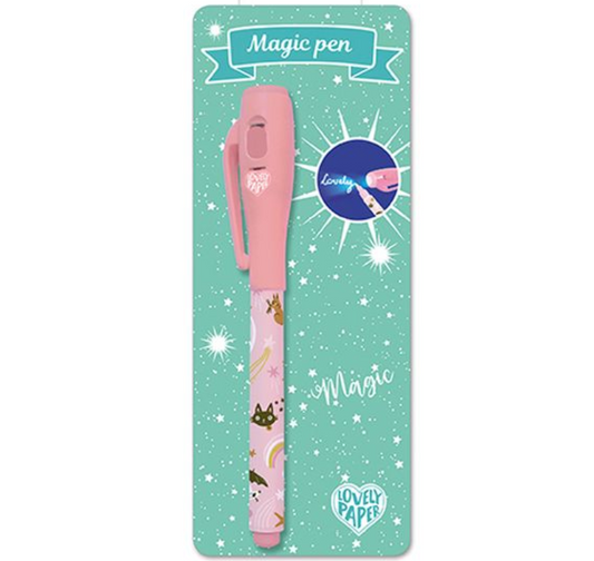 Magic Pink  felt pen from Lovely paper  by Djeco
