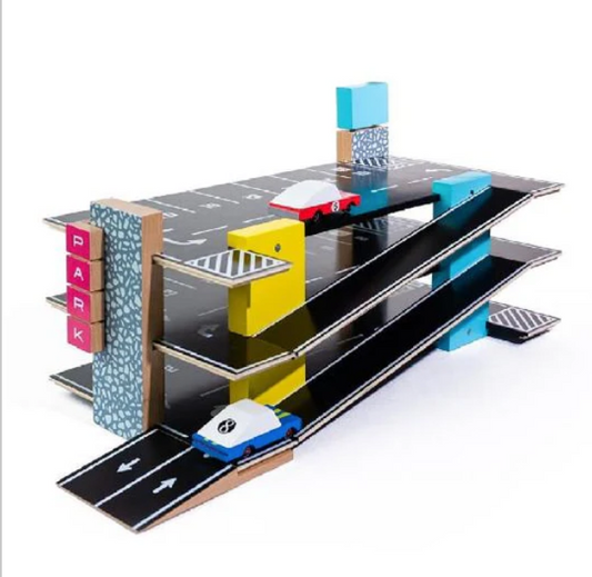 Magnetic Parking Garage by Candylab