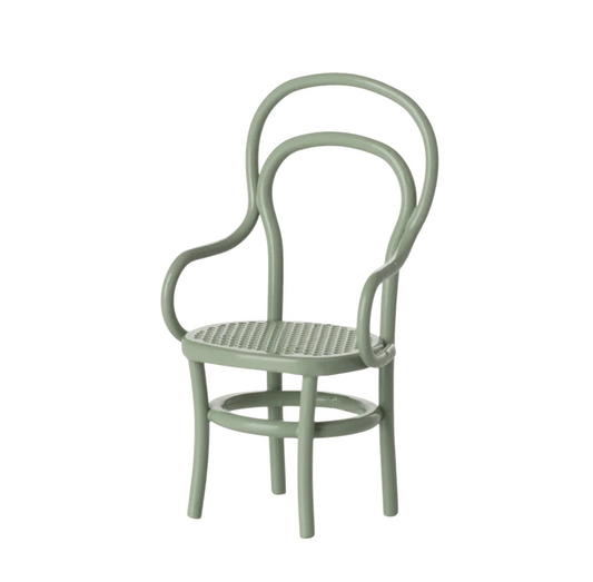 Maileg -  Vintage chair, Mouse - Mint