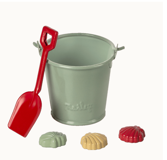 Maileg Beach set - Shovel, bucket and shells