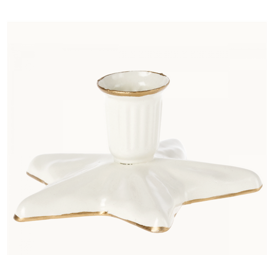Maileg Candle holder - Off white