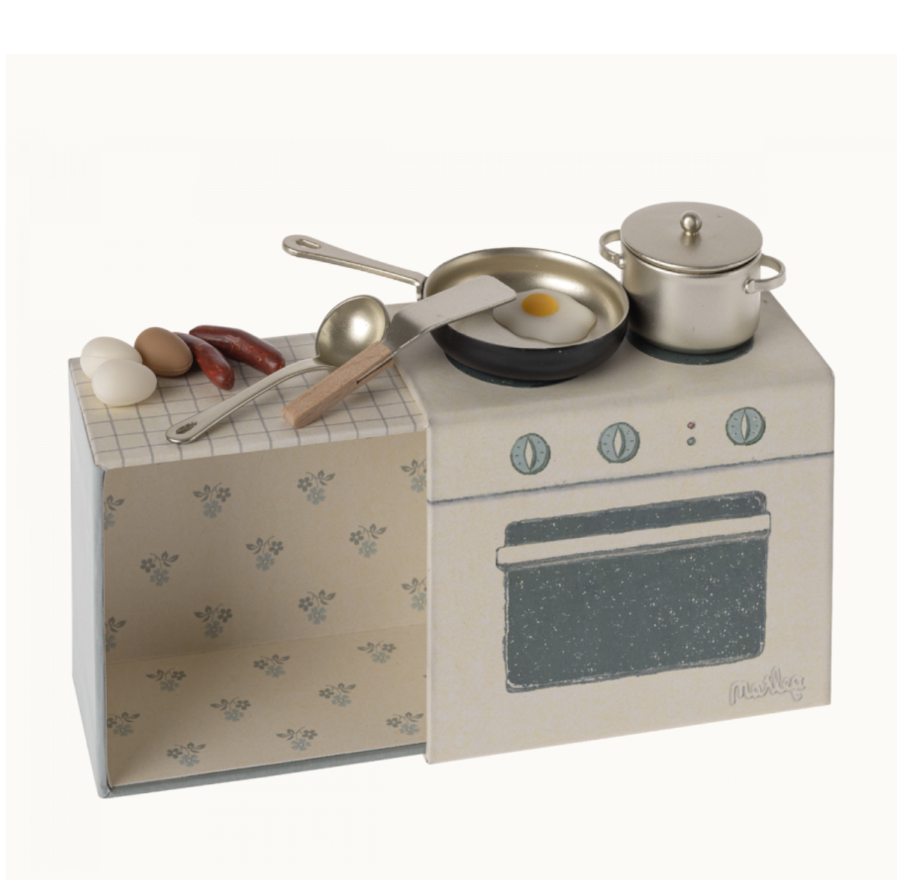 Maileg Cooking set, Mouse