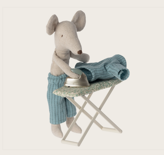 Maileg Iron and Ironing board, Mouse