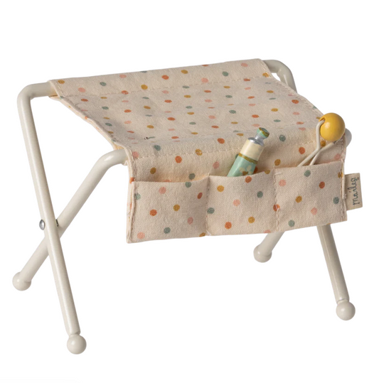 Maileg Nursery table, Baby mouse - Off white