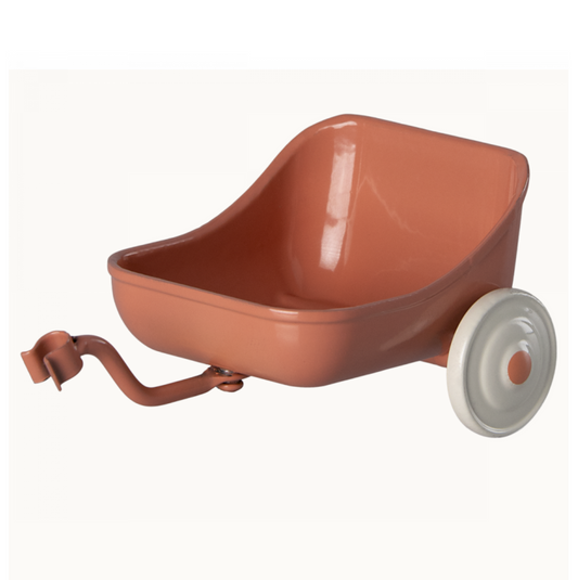 Maileg Tricycle hanger, Mouse - Coral