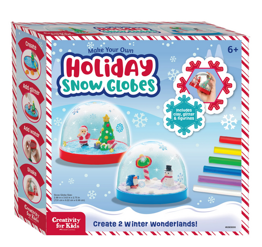 Make Your Own Holiday Snow Globes  by Faber-Castell