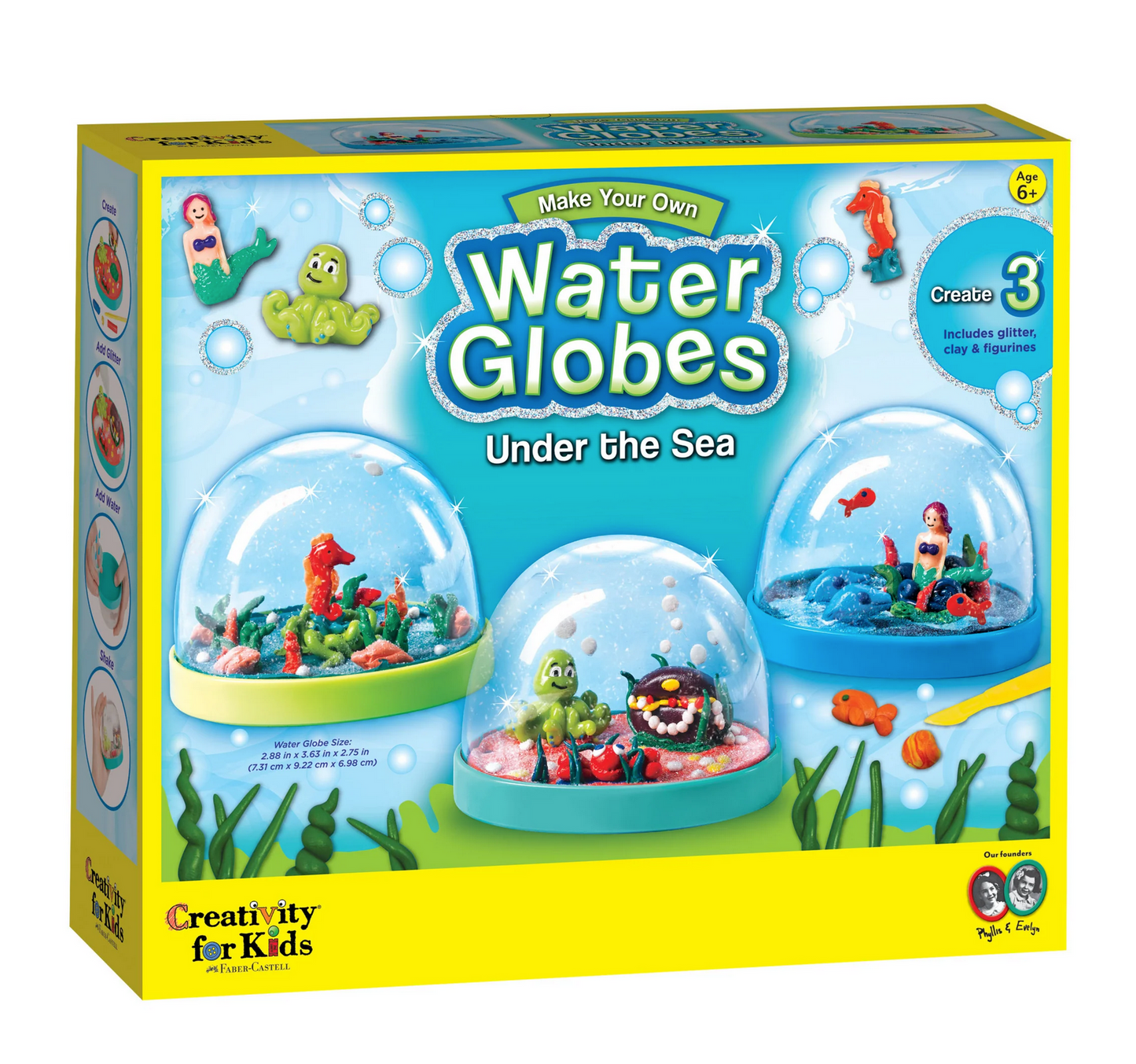 Make Your Own Water Globes - Under the Sea by Faber-Castell