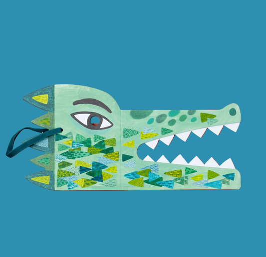 Mask & Stickers CROCODILE by Londji