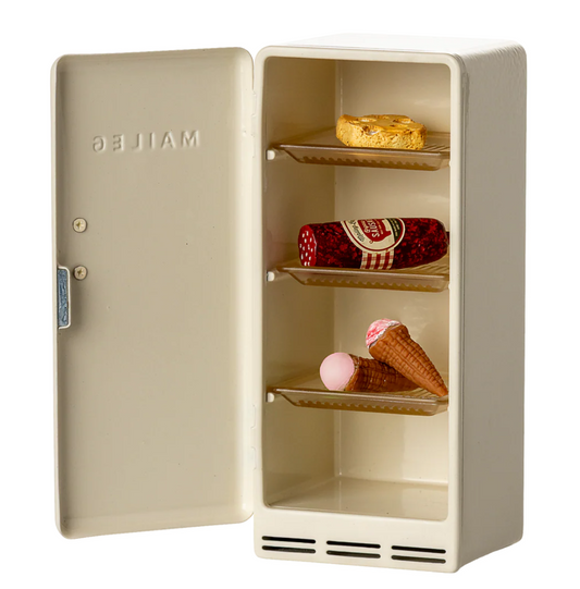 Metal Fridge, Mouse - Off white  by Maileg