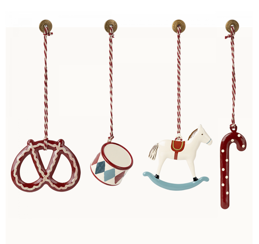 Metal ornament set - Peter's Christmas by Maileg