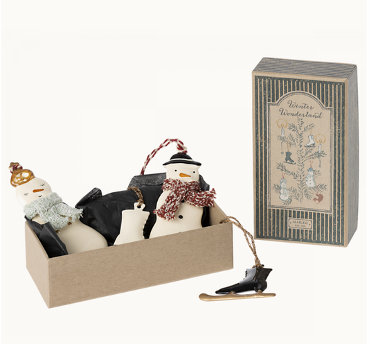 Metal ornament set - Winter wonderland by Maileg