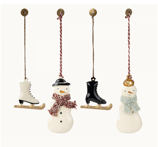 Metal ornament set - Winter wonderland by Maileg