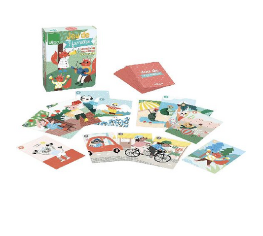 Michelle Carlslund - Happy Families Card Game by Vilac