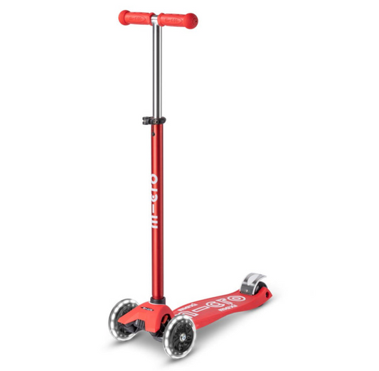Micro Maxi (5-12 years) Deluxe LED Red