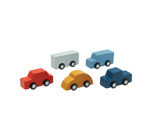 Mini Car Set by Plan Toys