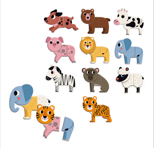 Mix and Match Animal Magnets by Ingela P Arrhenius by Vilac