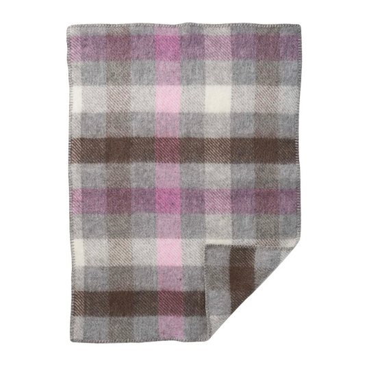 Wool Baby Blanket Gotland Multi By Klippan