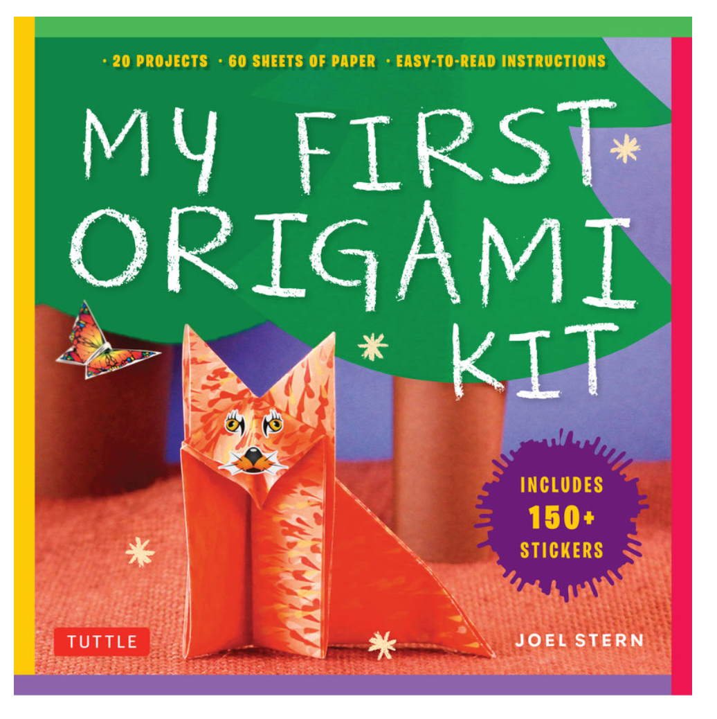 Origami Mini Sticker Book My First Origami Kit [Origami Kit with Book, 60 Papers, 150 Stickers ...