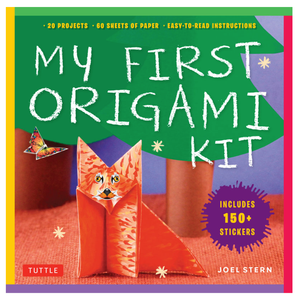My First Origami Kit [Origami Kit with Book, 60 Papers, 150 Stickers, 20 Projects] Joel Stern