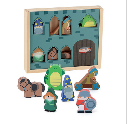 My Wooden Story Figures CASTLE by Vilac