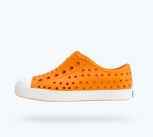 Native Jefferson Shoes City Orange / Shell White