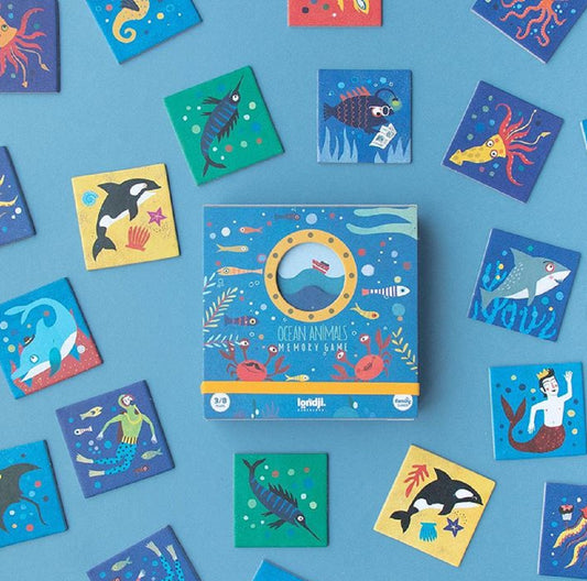 Ocean-themed memory game by Londji