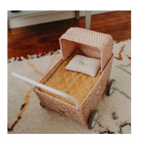 Olli Ella Organic Cotton Bedding Set for Doll Strolley