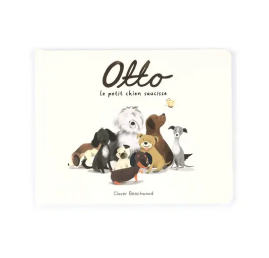Jellycat - Otto Le Petit Chien Saucisse Livre