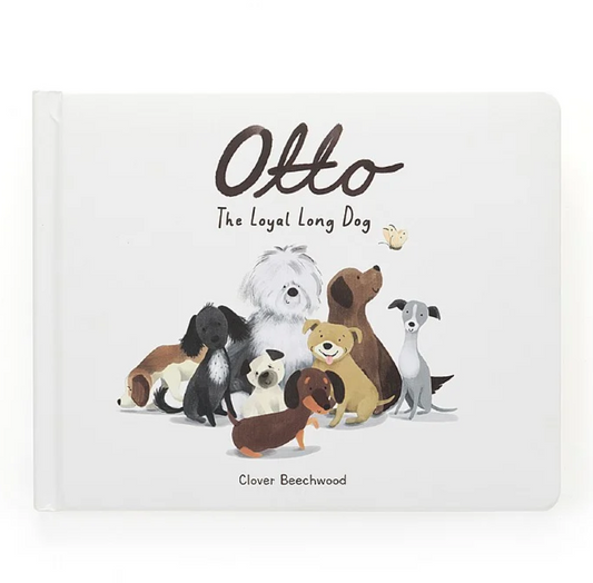 Otto the Loyal Long Dog Book by Jellycat