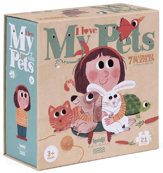 Puzzle - I Love My Pets By Londji