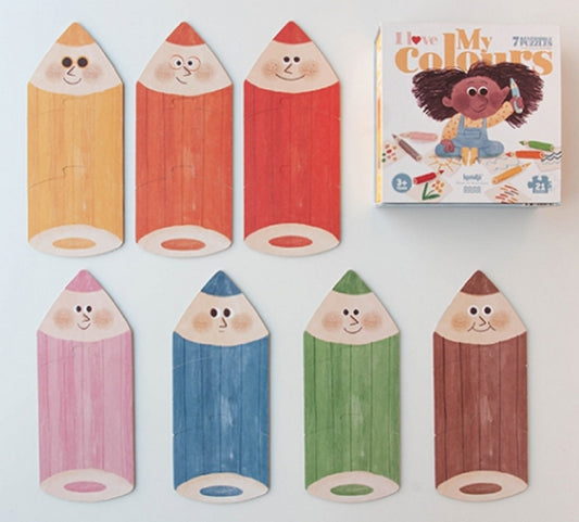 Puzzle - I Love My Colours By Londji & Marta Altes