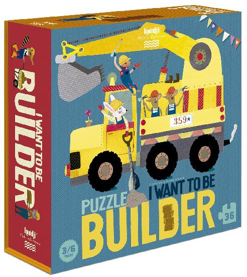 Puzzle - I Want to be a Builder By Londji