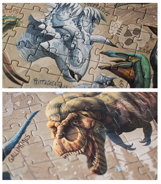 Puzzle - Dinos Explorer  By Londji