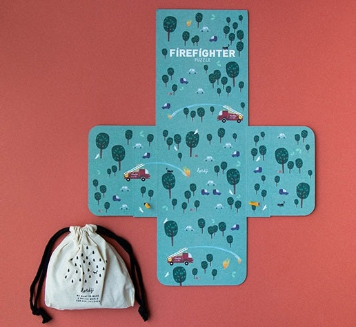 Pocket Puzzle - Firefighter By Londji