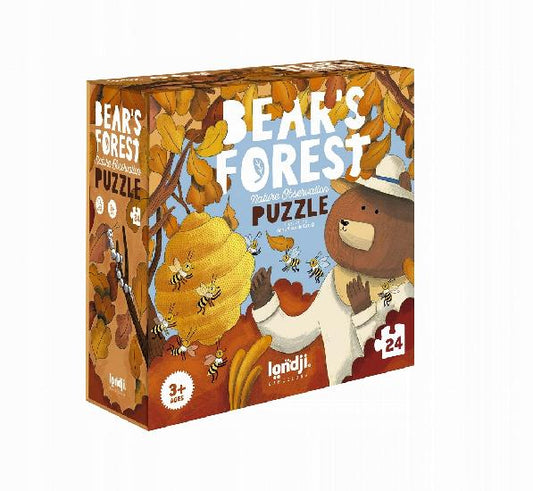 Puzzle - Bear's Forest  By Anna Aparicio Catala & Londji
