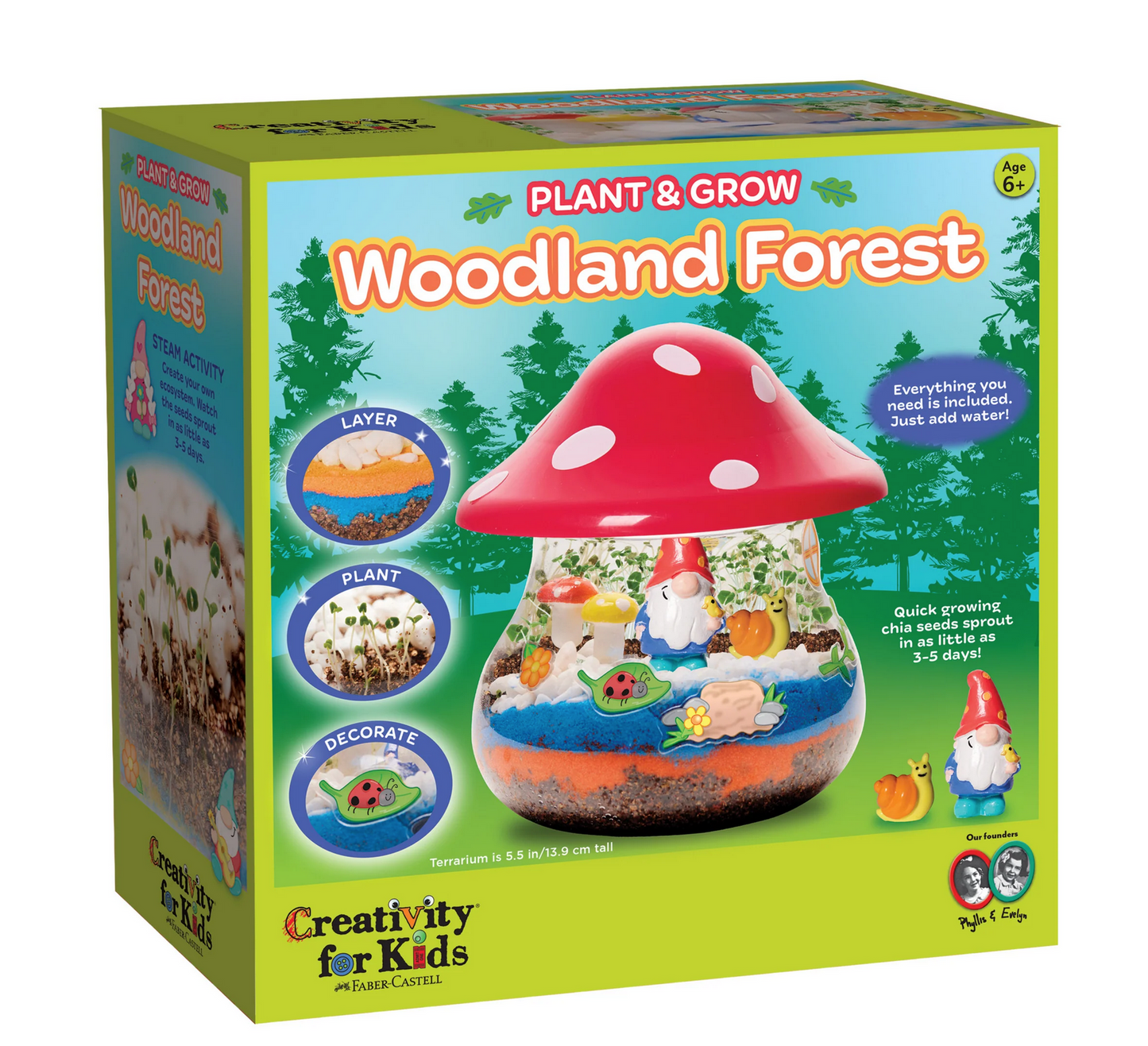 Plant  and  Grow  Woodland Forest by Faber-Castell