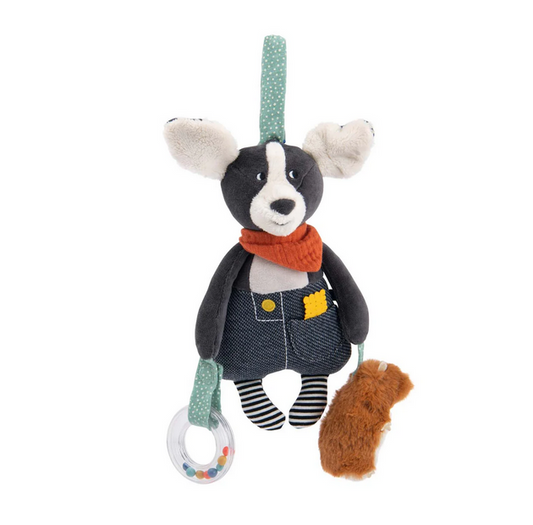 Puce & Pilou - Hanging Activity Dog by Moulin Roty
