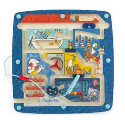 Puce & Pilou - Magnetic Maze by Moulin Roty