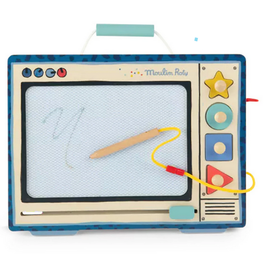 Puce & Pilou - Magnetic Slate by Moulin Roty