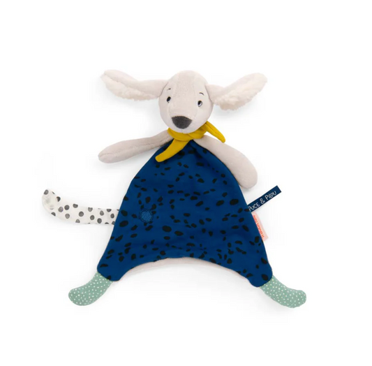 Puce & Pilou - Pilou Blue Cuddle Toy by Moulin Roty