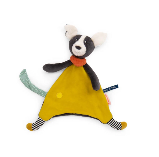 Puce & Pilou - Puce Yellow Cuddle Toy by Moulin Roty